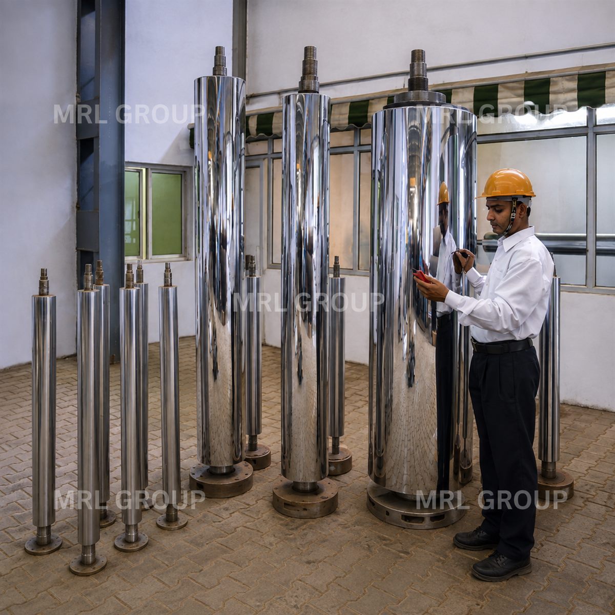 Finished Chrome Rolls
