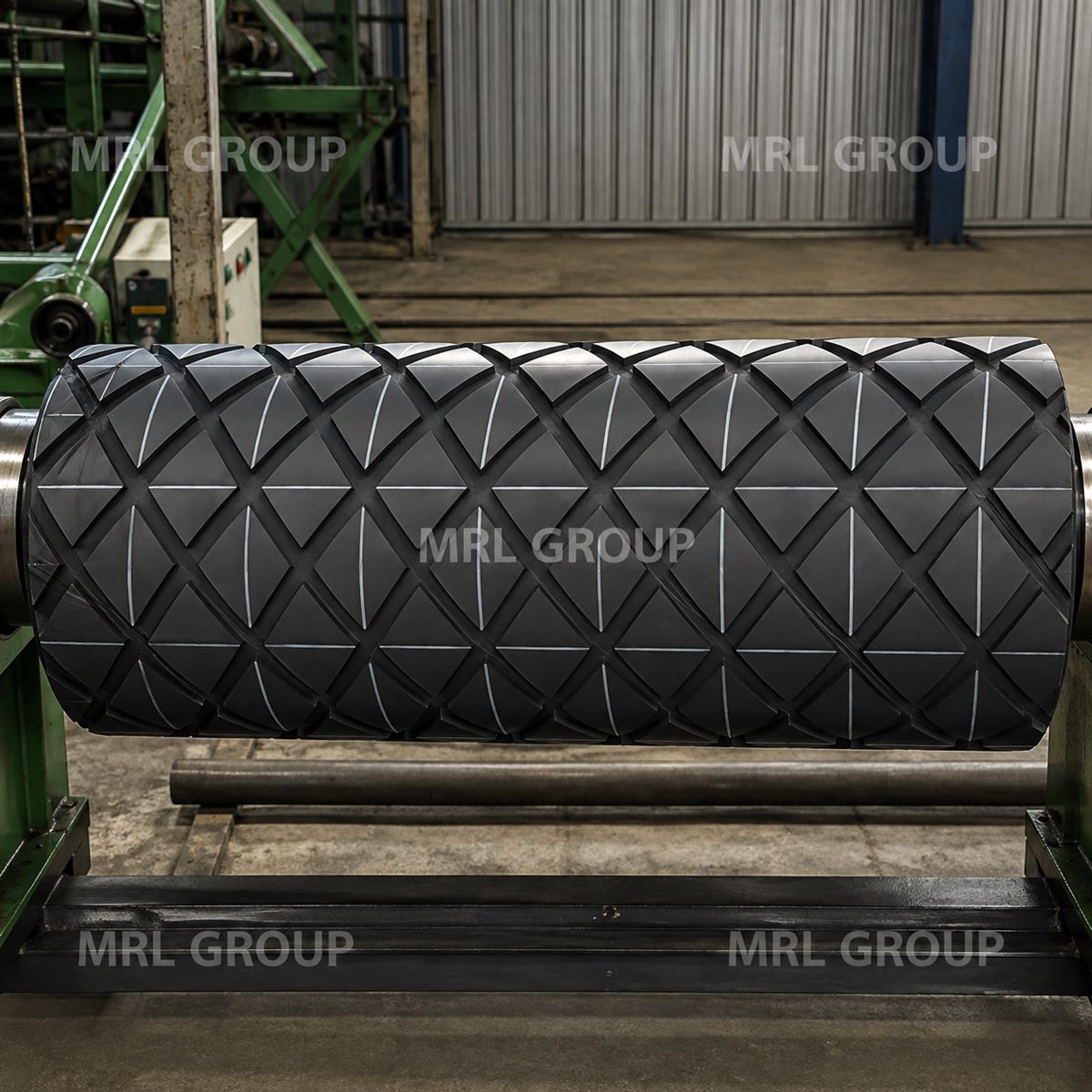 Grooved Rubber Roll