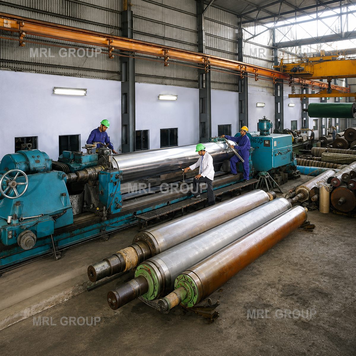 Large Roll Machining